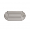 Zone Rocks Cocktailmatta 34,6 x 15,6 cm Grå