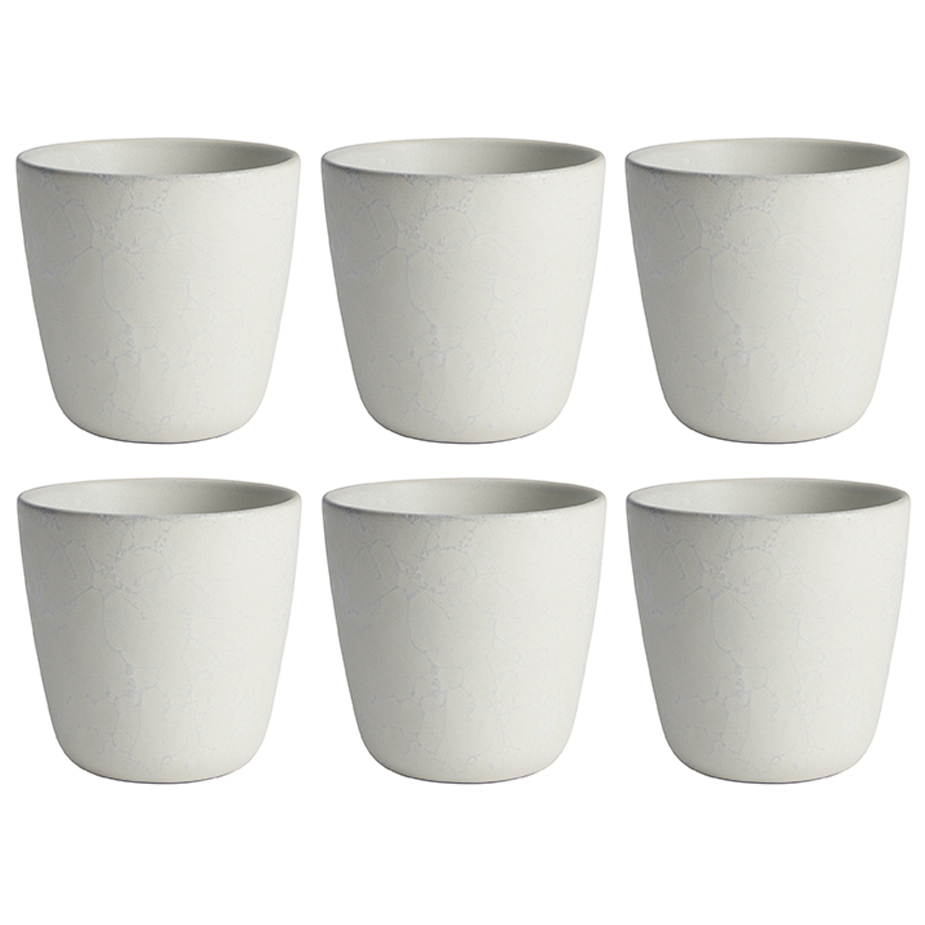 Aida RAW Mugg 0,30L 6 st Arctic White