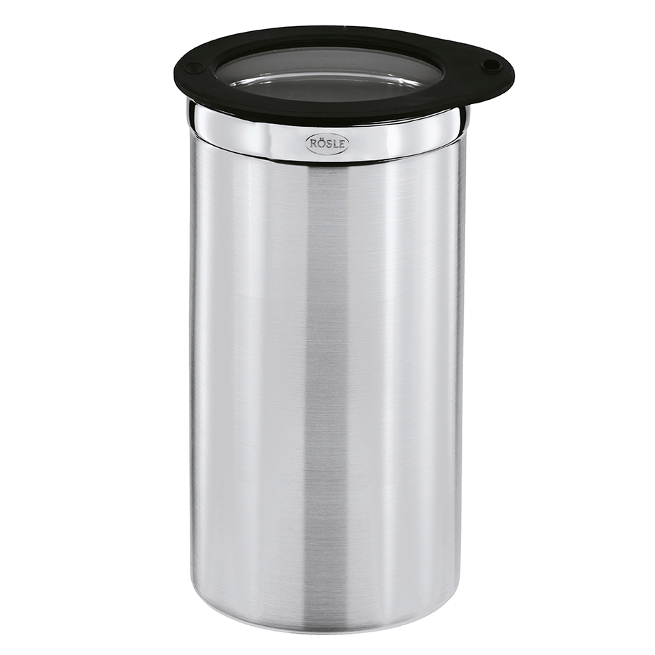 Rösle Kaffebehållare 1,5 L Stål/Svart
