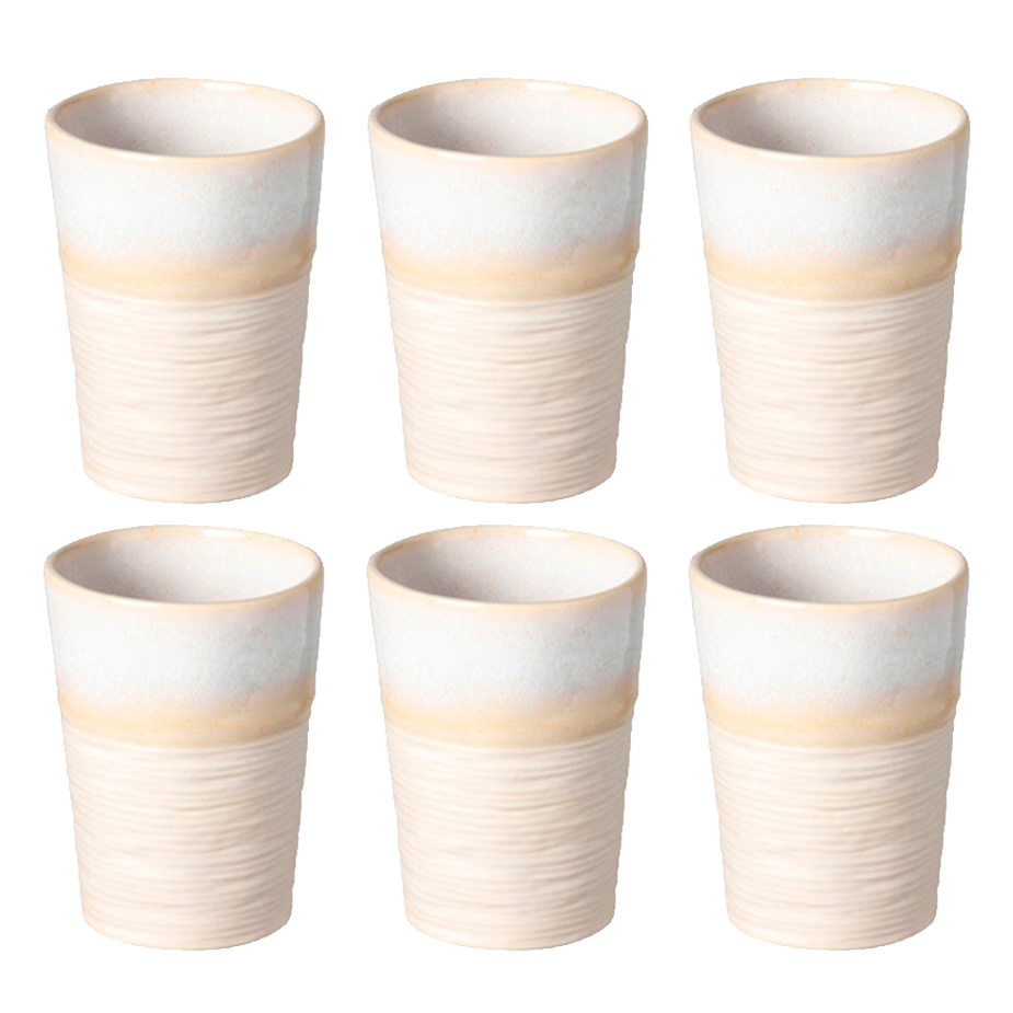 Costa Nova Notos Mugg 6 st 0,13L Kräm