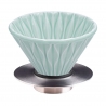 Loveramics Brewers Smooth Dripper Celadon Grøn 2 Kop Inkl. Stand Metallic