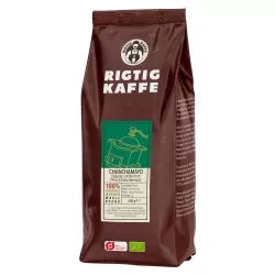 Rigtig Kaffe Organic Chanchamayo 7x400g Hele kaffebønner