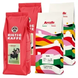 Rigtig Kaffe & Arcaffé Mixpakke 4kg Hele kaffebønner