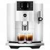 Jura E8 (EC) Piano White Espressomaskine Inkl. Startpakke (DK sprog)