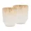 Villa Collection Styles Krus 18 cl 2 Stk Creme/Sand