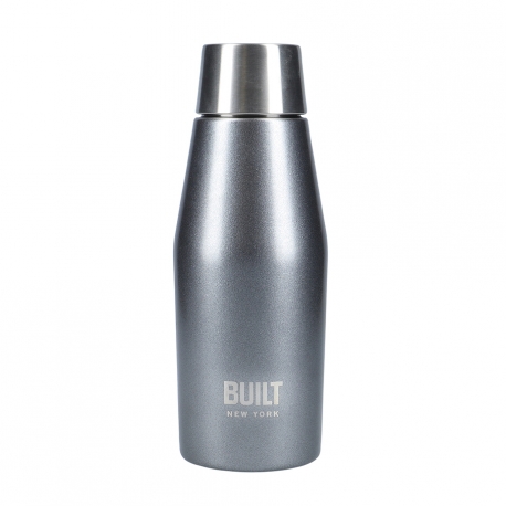 BUILT Perfect Seal Termosflaska 0,33 L Charcoal