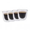 La Cafetière Dubbelväggig Glas 7,5 cl 4 St