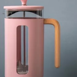 La Cafetière Pisa 3 Kop. Stempelkande Pink