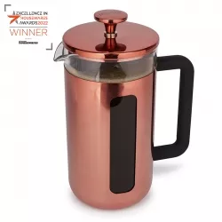 La Cafetière Pisa 8 Kop. Stempelkande Kobber