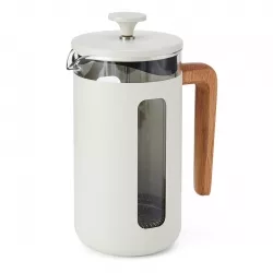 La Cafetière Pisa 8 Kop. Stempelkande Hvid