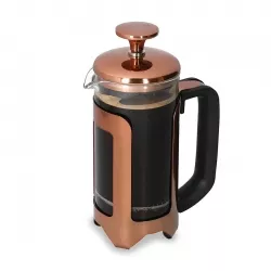 La Cafetière Roma 3 Kop. Stempelkande Kobber