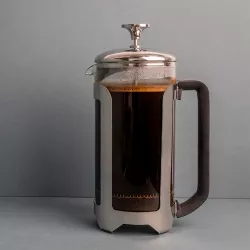 La Cafetière Roma 8 Kop. Stempelkande Rustfrit Stål