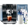Jura Z10 (EA) Signatur Line Aluminium Dark Inox Espressomaskine Inkl. Pleje & 3 kg kaffe DK sprog