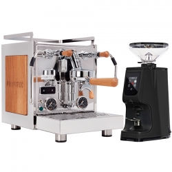 Profitec Pro 600 Devils Edition Egetræ Espressomaskine Inkl. Eureka Atom Touch 65 Espressokværn