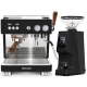 Ascaso Baby T Plus Sort Espressomaskine Inkl. Eureka Atom Touch 65 Espressokværn