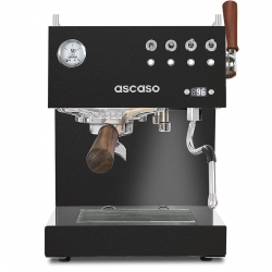 Ascaso Steel Duo Plus Black Inkl. Eureka Libra, Espressokoppar & Kaffe