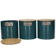 KitchenCraft Beholdere Mørkegrøn 3 Stk