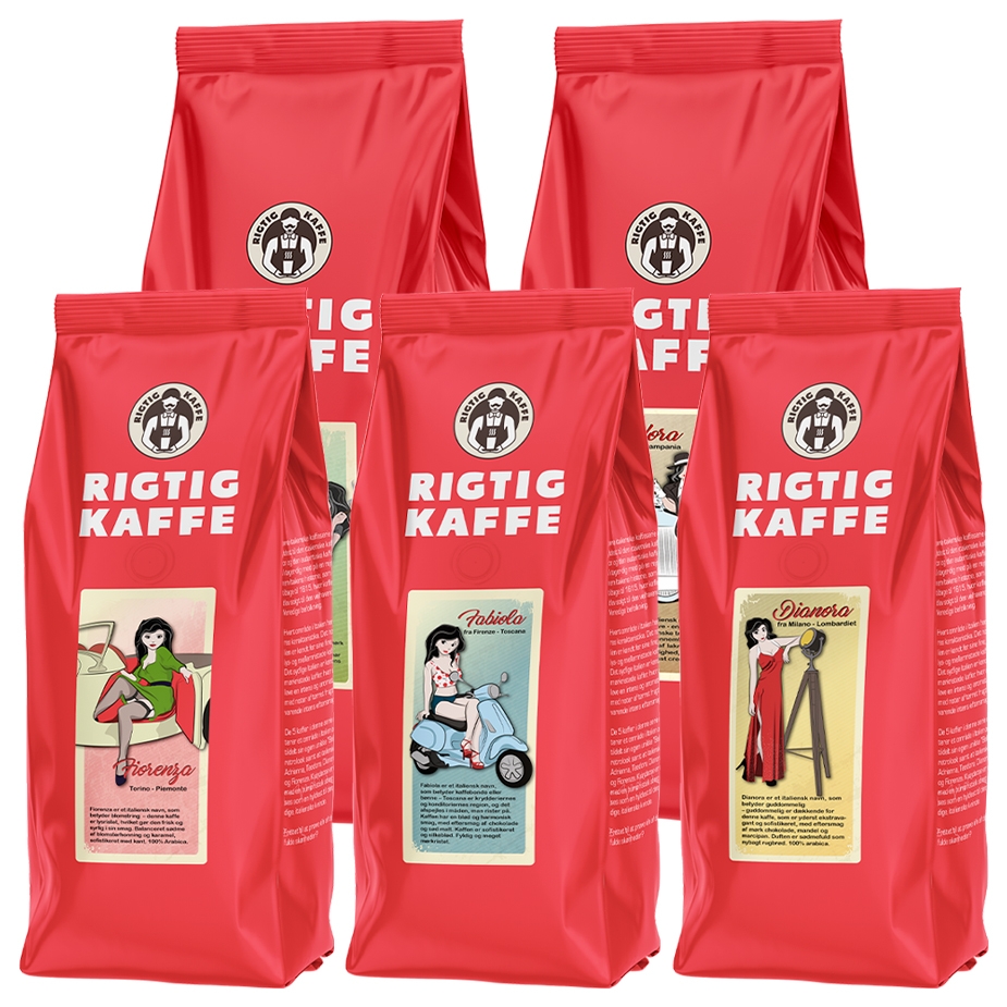 Rigtig Kaffe Röd Pakke v/24kg
