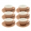 Club House Tulipano Cappuccino m. Underkop Mat Beige 26 cl 6 Stk