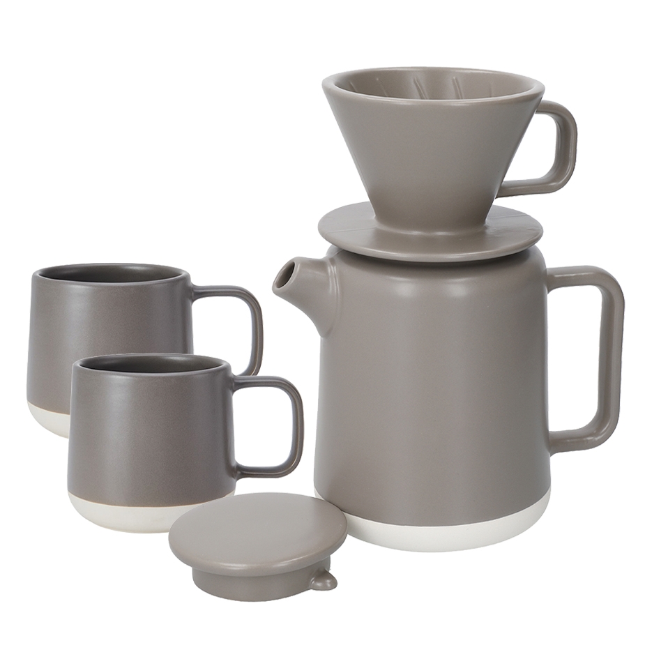 La Cafetière Pour Over 2 Koppar Inkl. Mugg 2 St