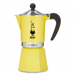 Bialetti Primavera Rainbow 6 Kop. Espressokande Gul