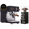 Profitec MOVE Espressomaskine - Exclusive Line Inkl. Eureka Mignon Libra Chrome/Mat Sort Espressokværn