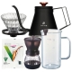 Hario Filterbryggningsset Inkl. Gooseneck Vattenkokare, Dripper 2 Kopp, Server, Kvarn &amp; Filter