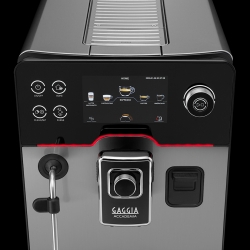 Gaggia Accademia Stål Espressomaskine Inkl. Proff Mælkekande 0,5L & 6kg Rigtig Kaffe Crema Intenso