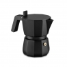 Alessi Moka mokkabryggare 3 Kopp Svart