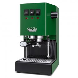 Gaggia Classic E24 Jungle Green Espressomaskine Inkl Eureka Mignon Perfetto & Baristaudstyr