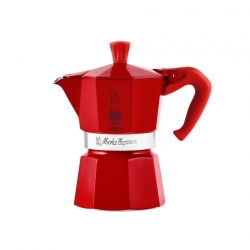 Bialetti Moka Express Espressokande 3 Kop. Rød – Winter Wonderland Limited Edition