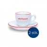 La Pavoni Espressokopper 7,5 cl 2 Stk LPACUPCE02