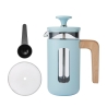 La Cafetière Pisa 3 Kop. Presskanna Himmelblå