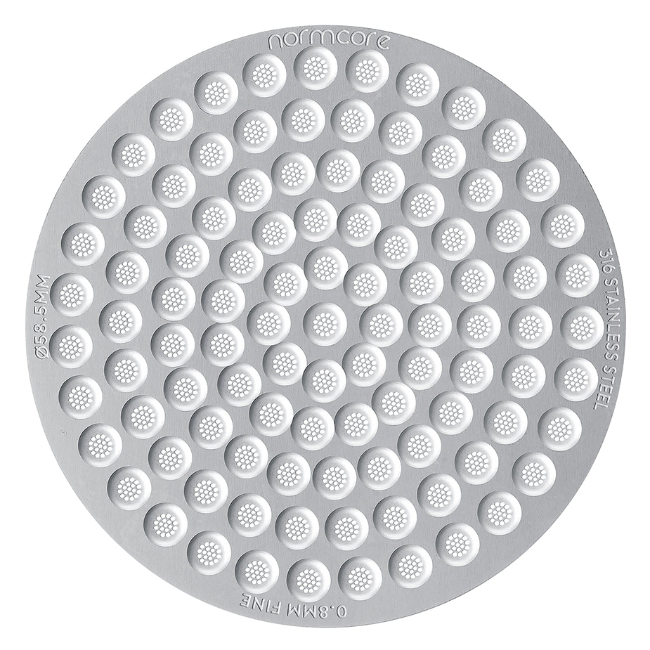Normcore Ultra Slim 0,8 mm Puck Screen Stål 58 mm