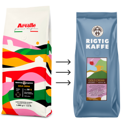 Rigtig Kaffe Gold Crema 3kg Hele kaffebønner