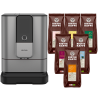 Nivona NIVO 8103 Titanium Espressomaskin Inkl. 6x400g Organic Rigtig Kaffe
