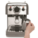 Dualit 3 in 1 Espressomaskine Inkl. Ascaso i-Mini  I2 Espressokværn, Mælkekande, Stampemåtte &amp; Kaffe