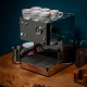 La Pavoni New Casa Bar Stål LPMCBS01EU Espressomaskine Inkl. Ascaso i-Mini I2 Espressokværn &amp; House of Barista Baristaudstyr