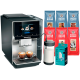 Siemens TP715R07 EQ700 Inox Silver Metallic Espressomaskine Inkl. Plejepakke &amp; 3kg Rigtig Kaffe Mixpakke