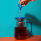La Cafetière Gyro Spinfuser 1,25 L Tebryggare Blå/Glas