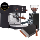 Profitec MOVE Espressomaskine - Exclusive Line Inkl. Eureka Mignon Libra 65 Espressokværn, Knockbox &amp; Rensebørste