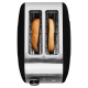KitchenAid 5KMT221EOB Brødrister 2 Skiver Sort
