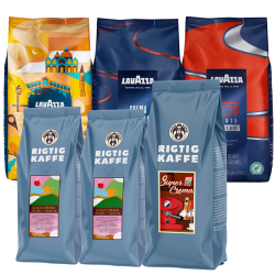 Mixpakke 5kg Hele kaffebønner